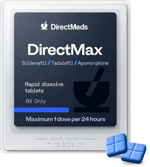 DirectMax rapid-dissolve tablet packaging from Direct Meds